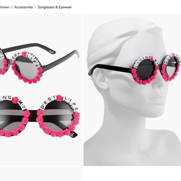 Rad + Refined Round Embellished Sunglasses - Picture 10 of 10